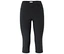 Pantalon noir trois-quarts.
