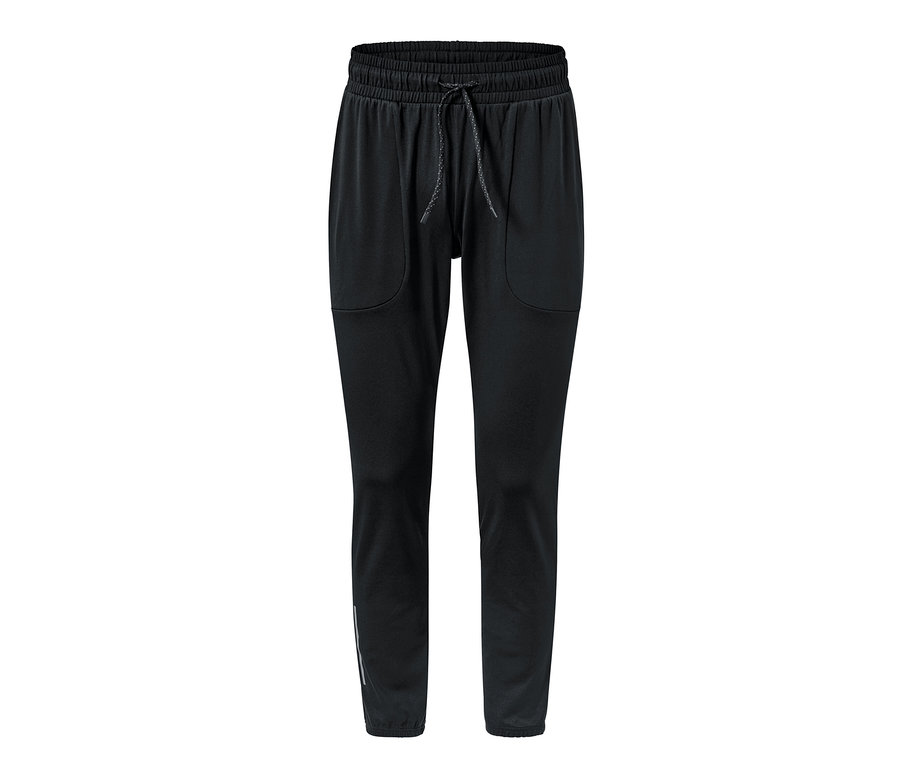 Pantalon technique thermique noir.