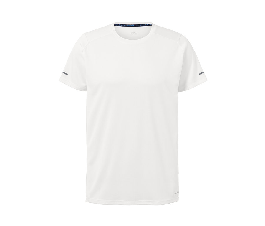 T-shirt fonctionnel blanc.