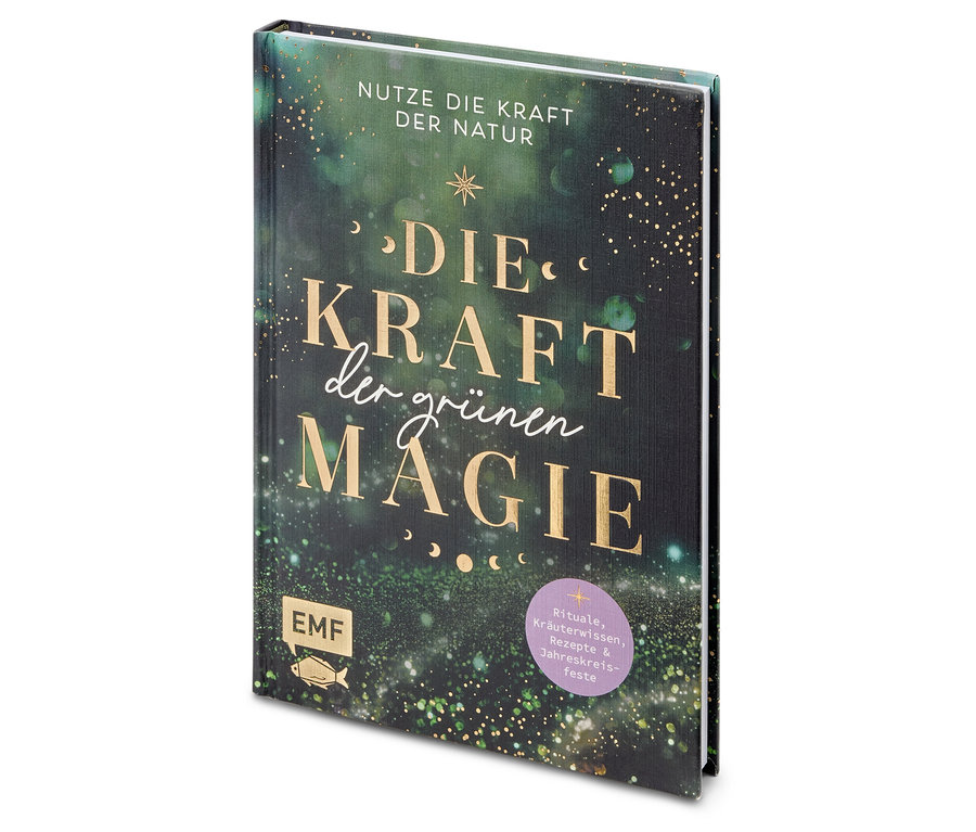 Livre intitulé Die Kraft der grünen Magie.