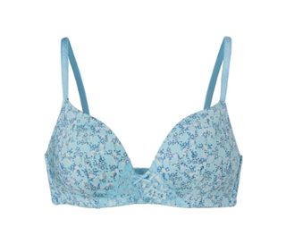 Turquoise avec imprimé floral intégral