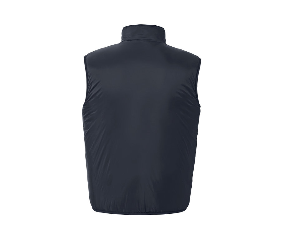 Vue détaillée d'une veste réversible.