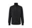 Veste fonctionnelle anthracite avec fermeture éclair.