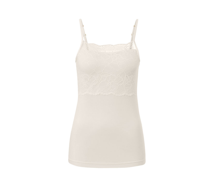 Caraco en modal crème.