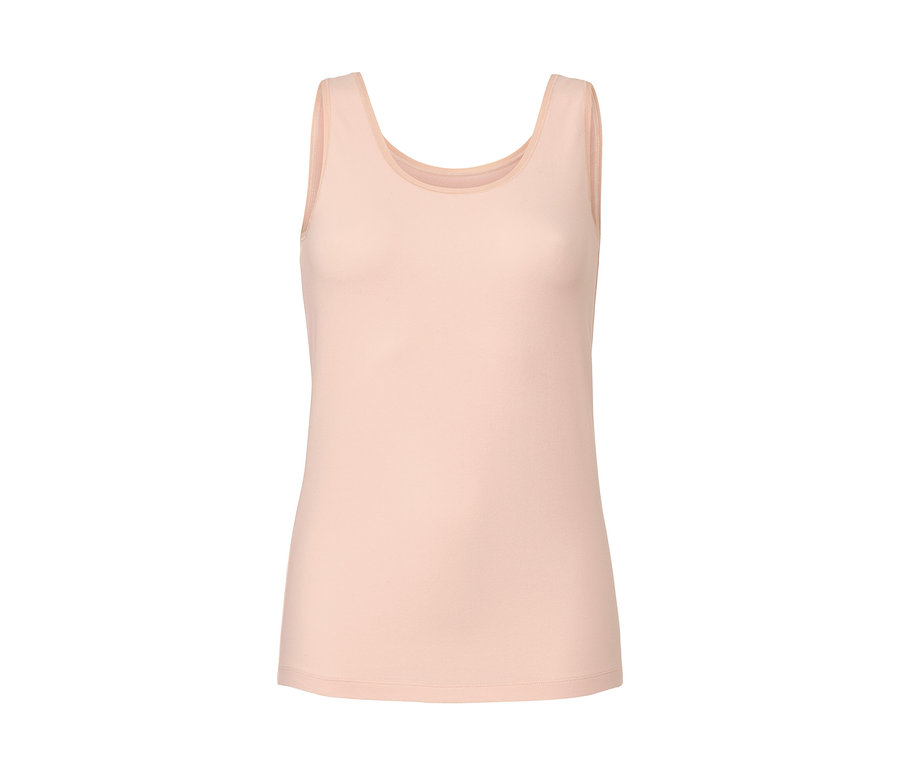 Maillot de corps rose.