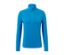 Vue détaillée d'un t-shirt fonctionnel thermique bleu fluo.