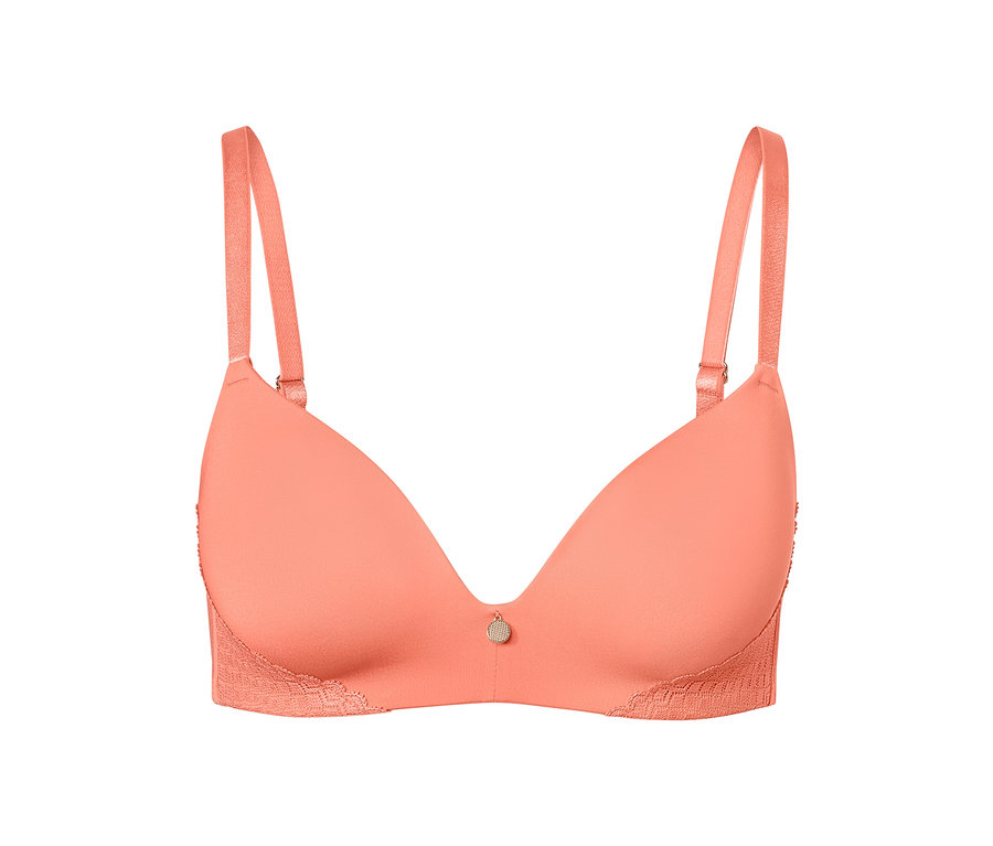 Soutien-gorge à coques souples, papaye.