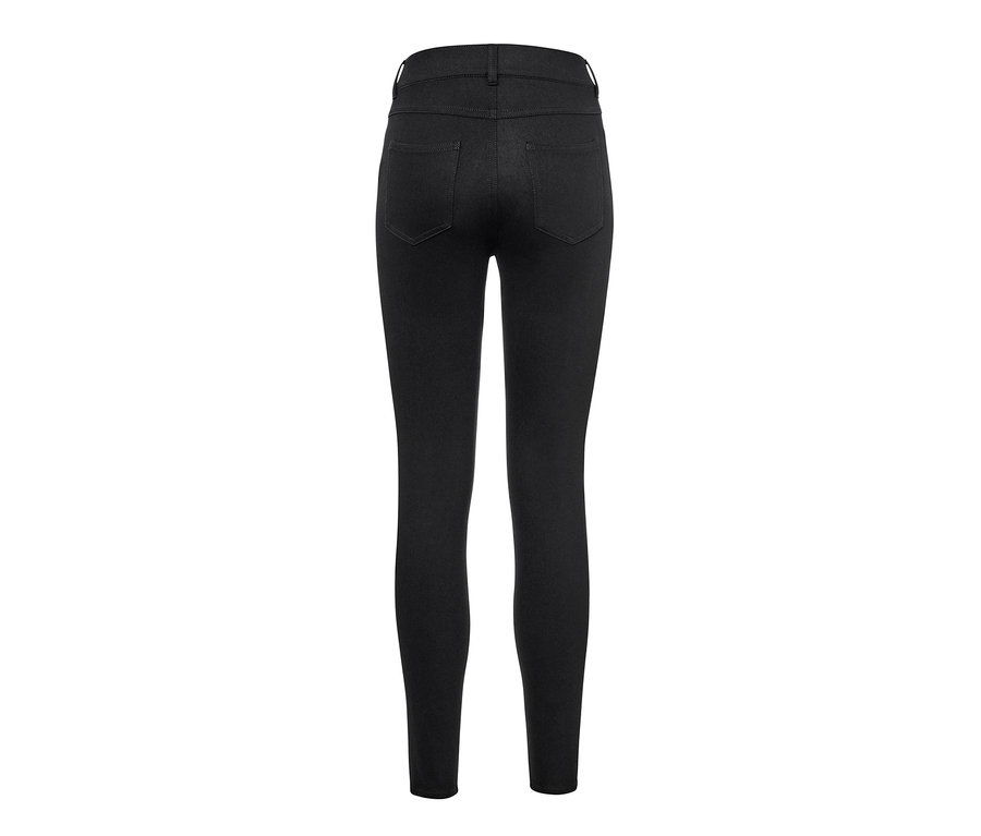 Jegging noire vue de dos.