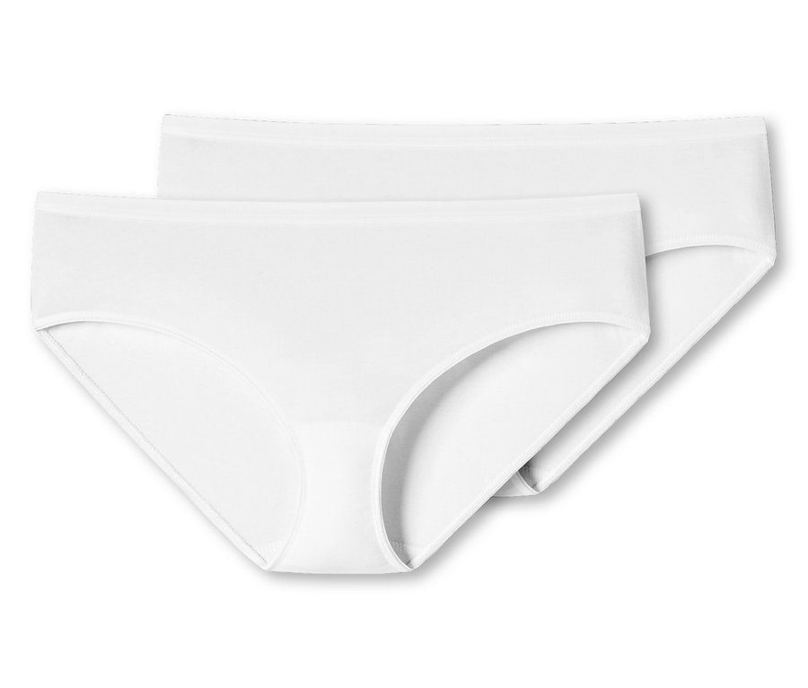 Deux hipsters SCHIESSER blancs.