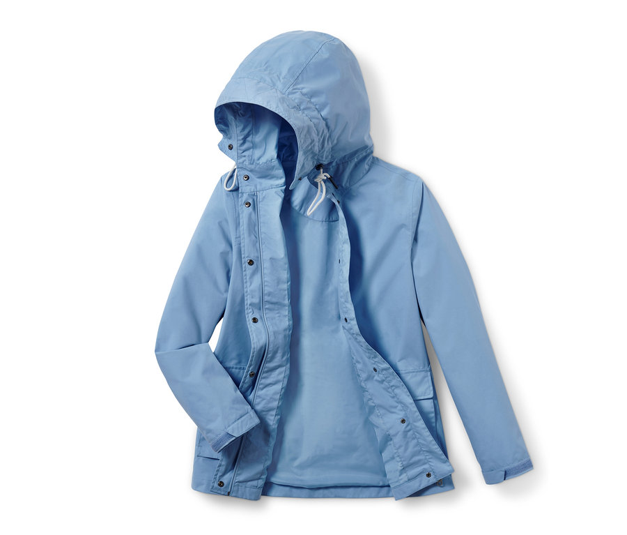 Veste tous temps bleue.