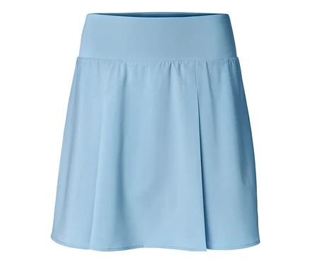 Jupe de sport bleu clair.