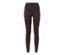 Legging de sport réversible, noir et marron - Noir