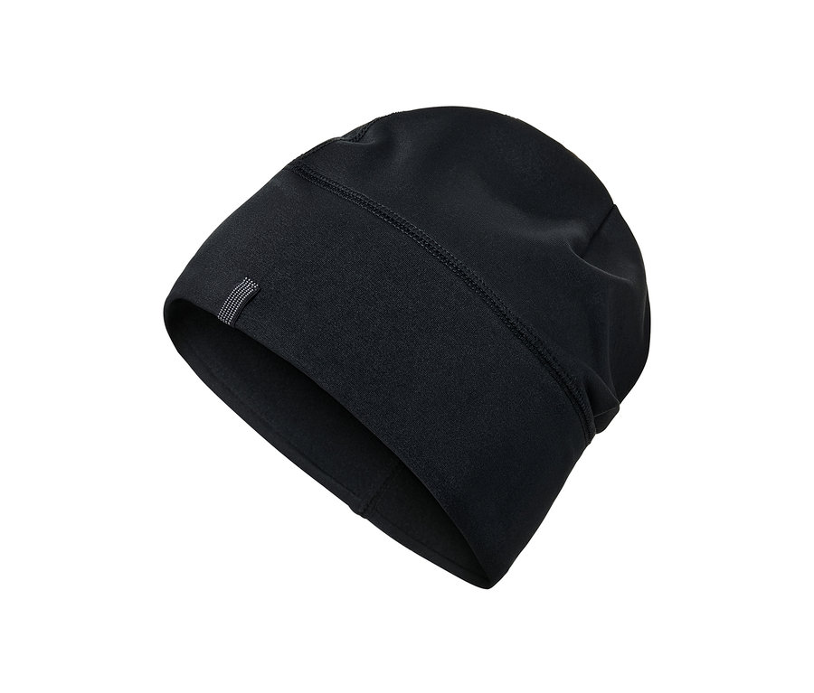 Bonnet thermique noir.