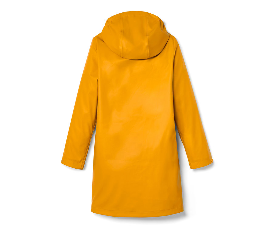 Parka de pluie jaune pour enfant « ciré » vue de dos.