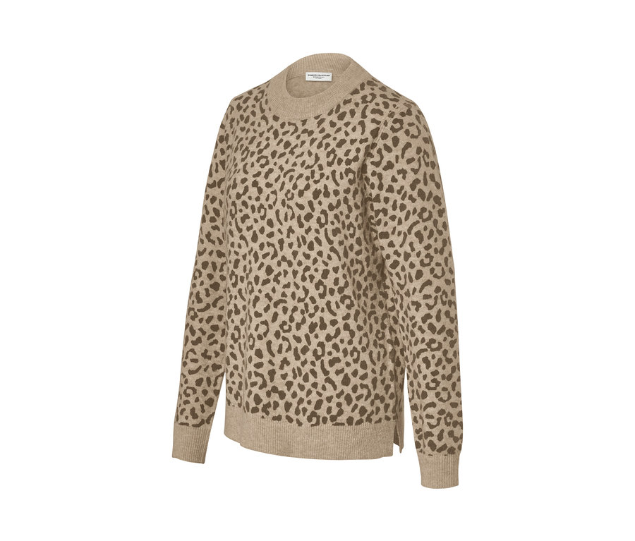 Pull en maille imprimé.