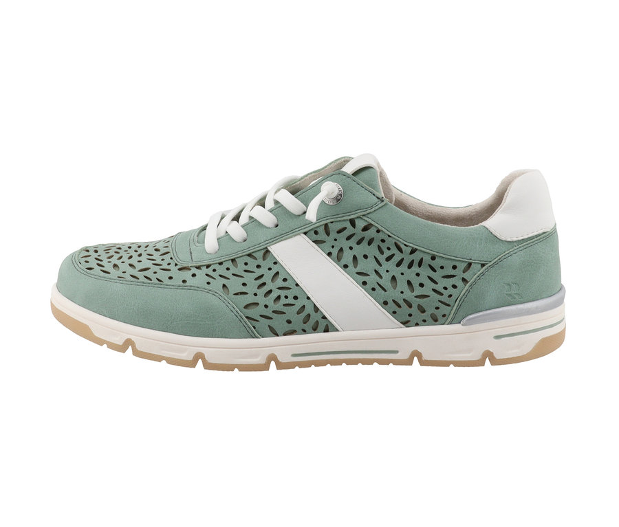 Image d'une paire de Sneakers Romika, PU menthe.