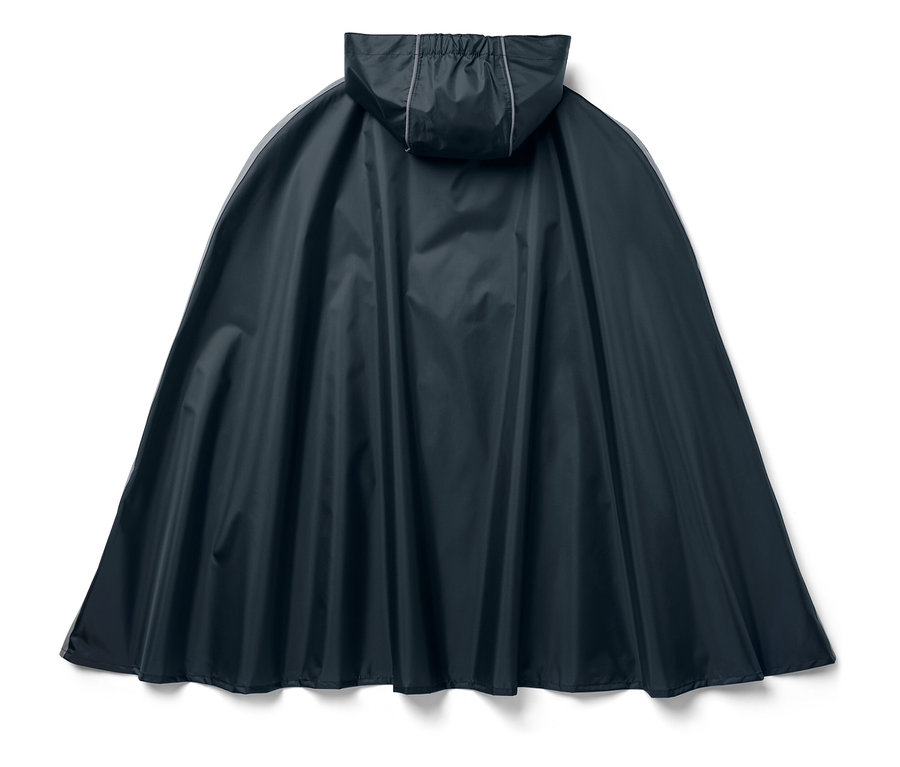 Poncho de pluie bleu pour enfants.