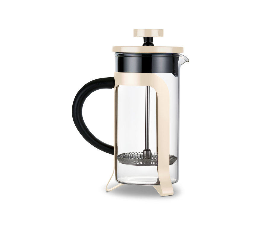 Cafetière à piston 300 ml, 2 tasses, friendly beige.