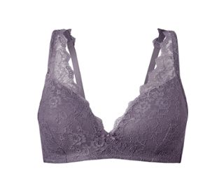 Violet avec dentelle violette