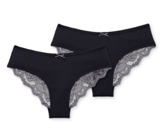 Noir<br>Dentelle gris foncé