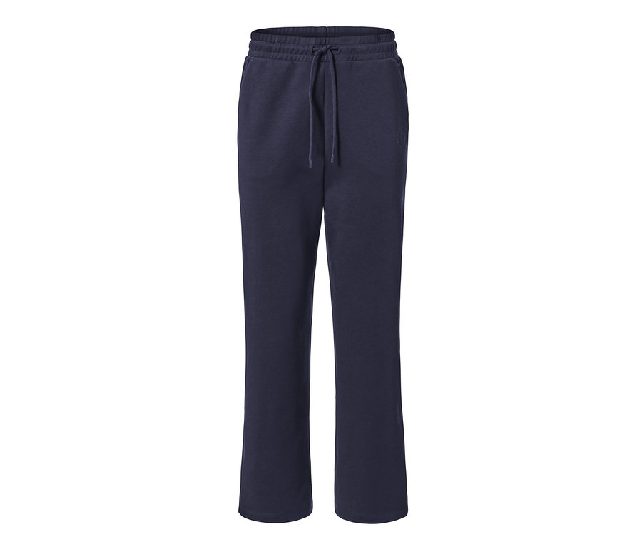 Pantalon de survêtement bleu foncé.