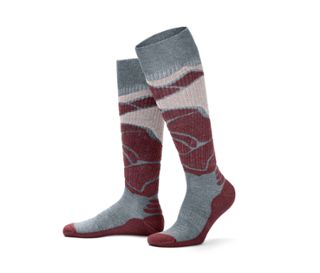 Bordeaux-gris chiné-rose