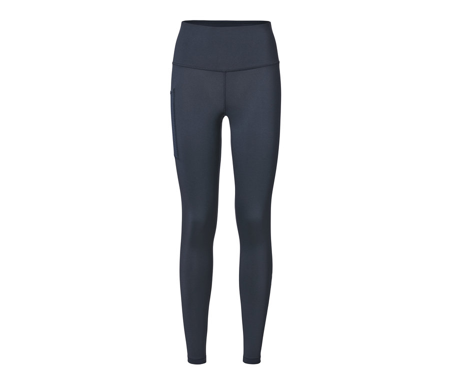 Legging de sport « Pockets » bleu marine avec poche sur le côté.