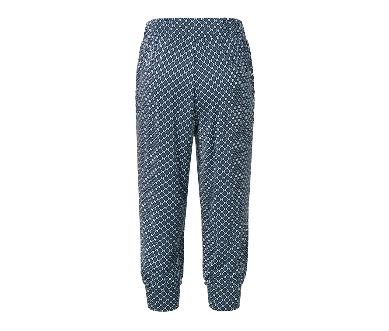 Pantalon 3/4 en jersey imprimé.
