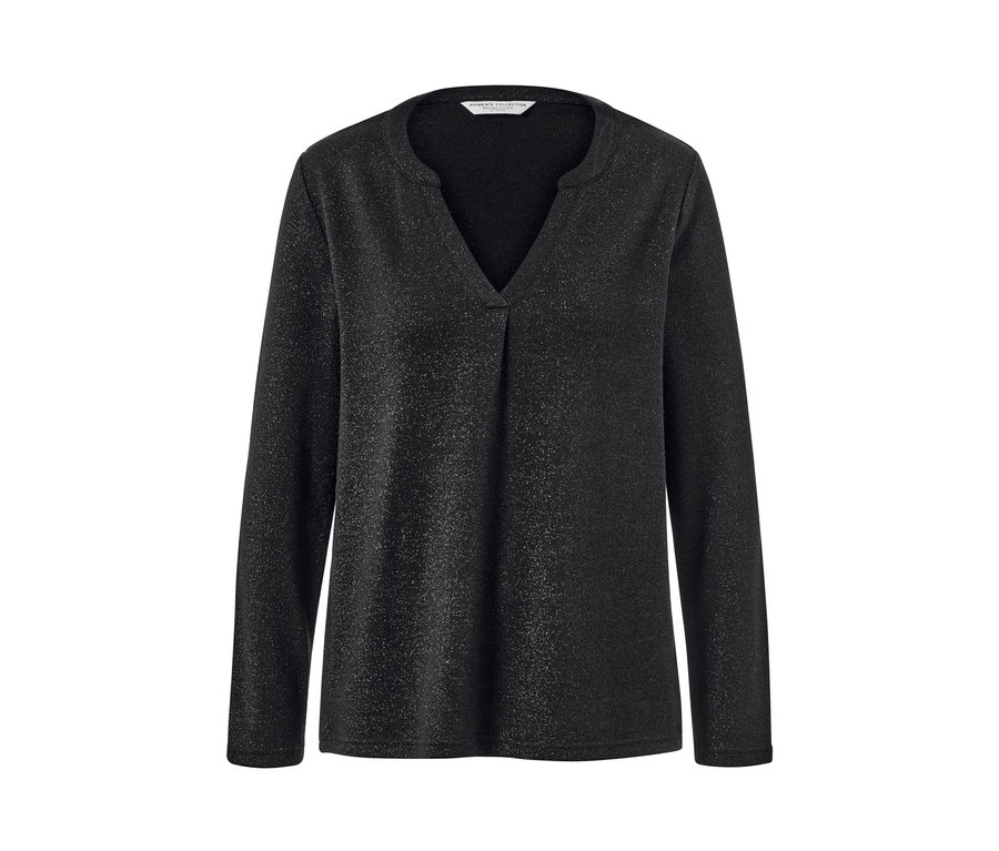 Blouse scintillante.