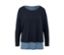 T-shirt de sport 2 en 1 bleu.