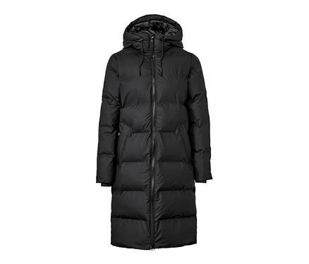 Imperméable d’hiver noir.