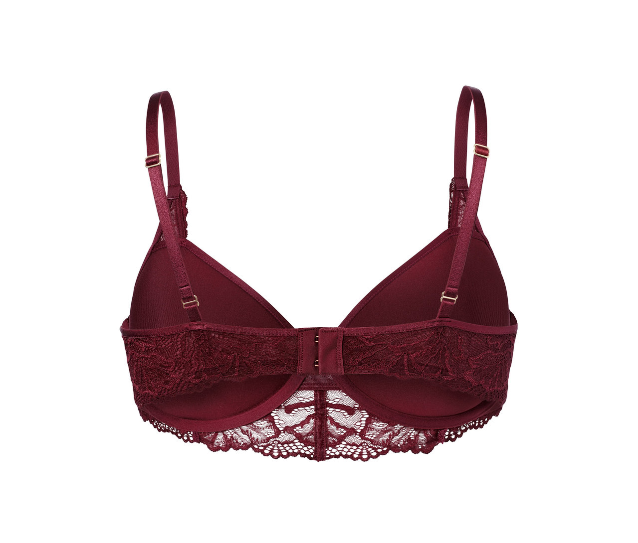 Vue détaillée de l'arrière d'un soutien-gorge Spacer.