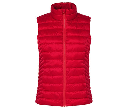 Gilet surpiqué, rouge