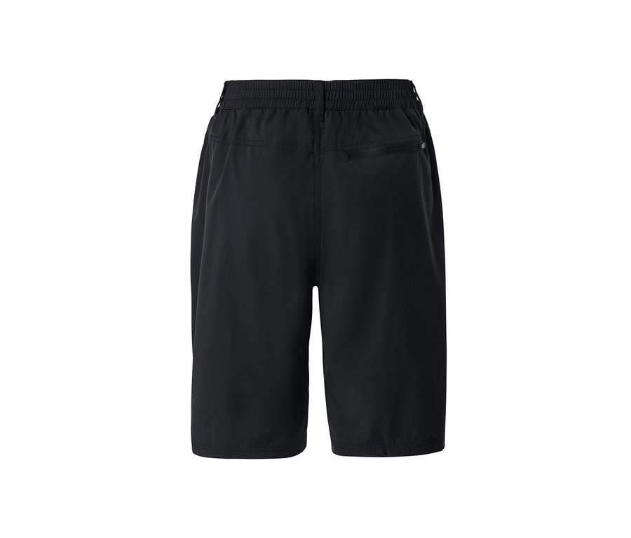 Short technique en softshell noir.