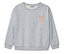 Sweatshirt pour enfant avec des épaules tombantes, gris