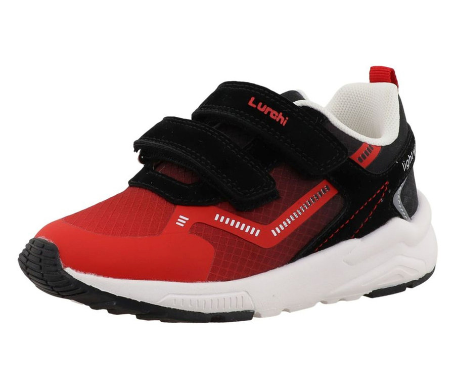 Une basket rouge LURCHI « Archie ».
