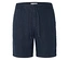 Short bleu marine avec cordon de serrage.