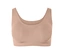Soutien-gorge de sport couleur pêche.