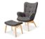 Fauteuil individuel avec repose-pieds, gris foncé - /img/ggQkGLVH/64/image.jpeg
