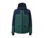 Veste de ski, verte - Vert olive, bleu foncé