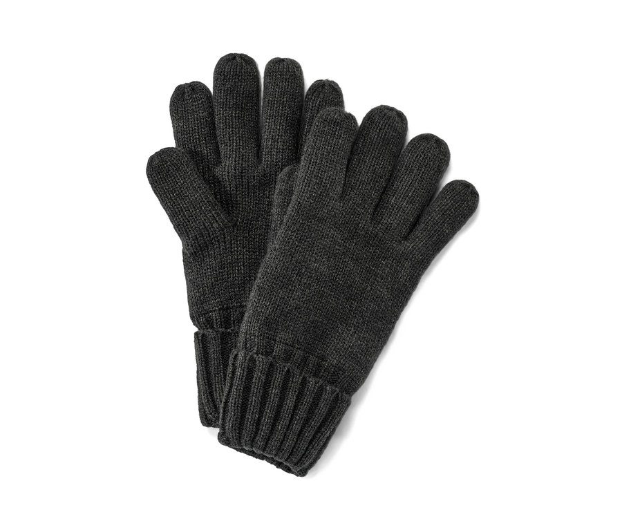 Une paire de gants en maille.