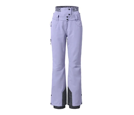 Pantalon de ski et de snowboard lilas.