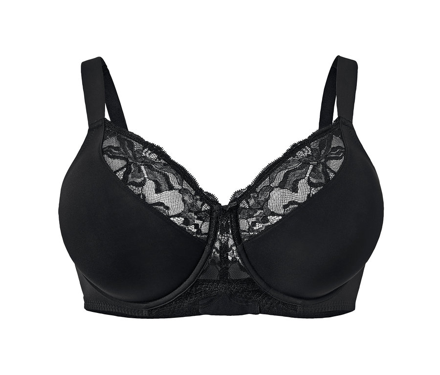 Soutien-gorge minimiseur noir.