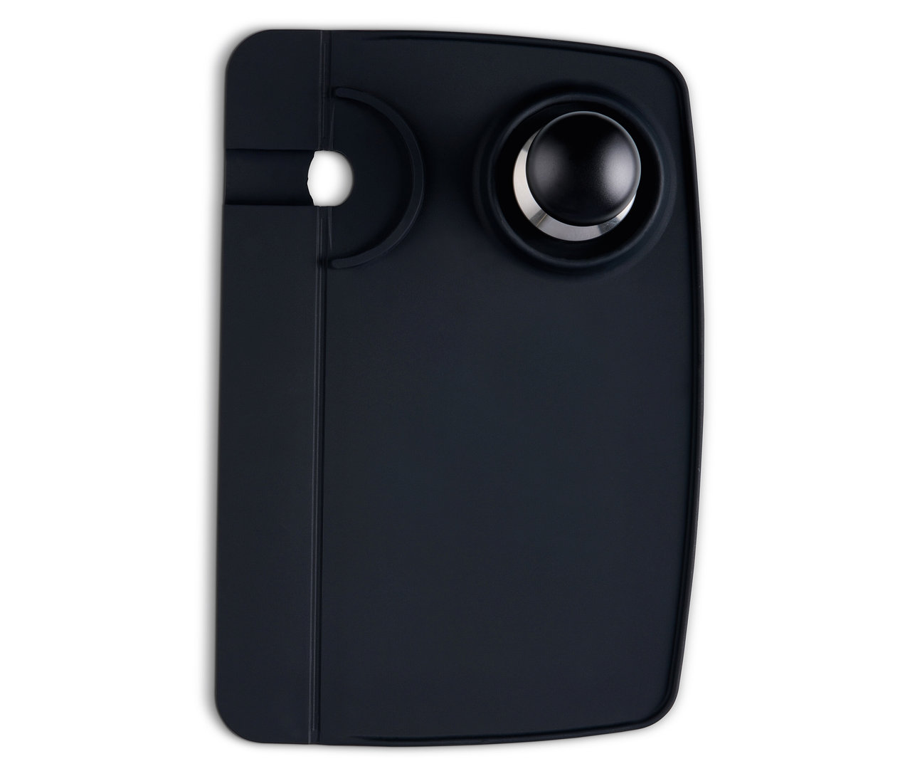 Tapis de tassage noir.