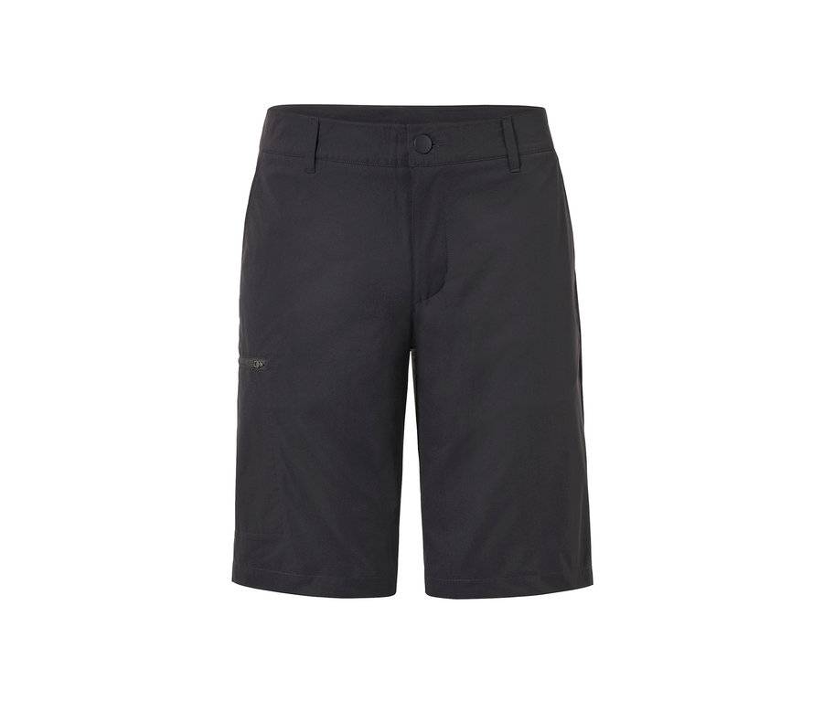 Short fonctionnel en softshell noir.