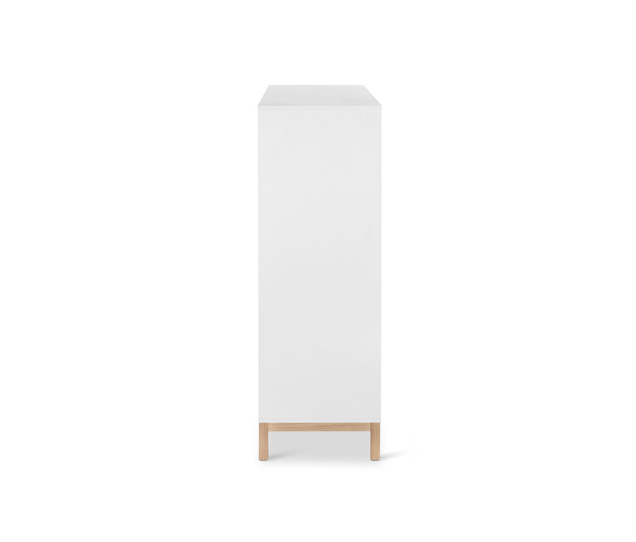 Commode blanche »Eklund« avec dressing.