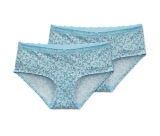 Turquoise avec imprimé floral intégral