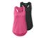 Deux tops fonctionnels, un fuchsia et un anthracite.