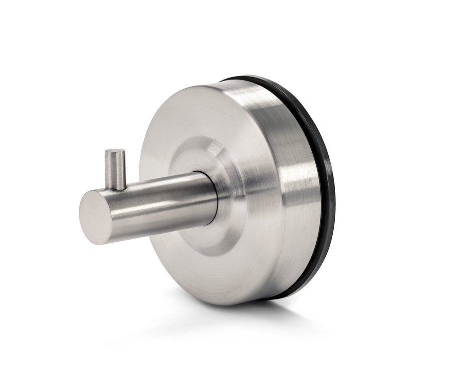 Gros plan d'un crochet avec ventouse.