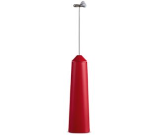 Batteur : argenté<br>Manche : rouge